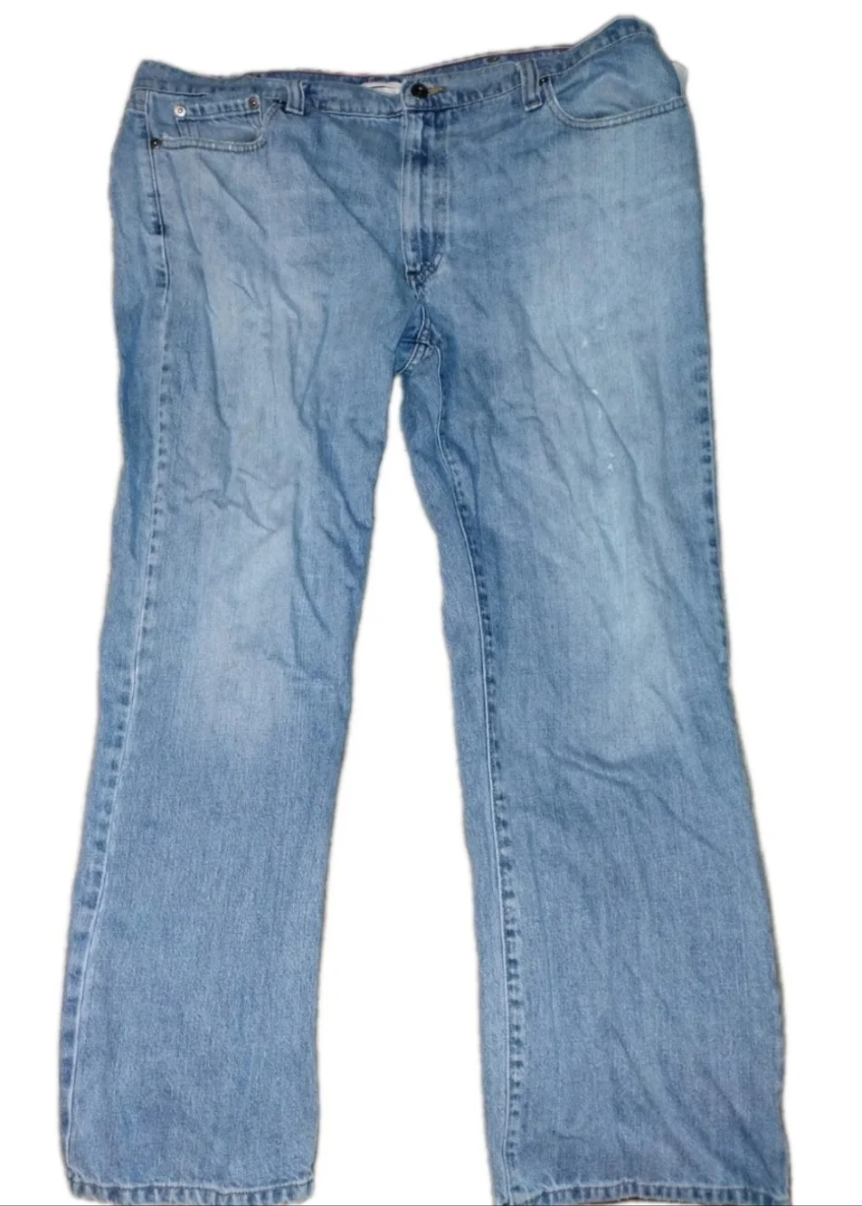 L.L. Bean Mens Blue Jeans 40x30 100% Cotton Standard Fit